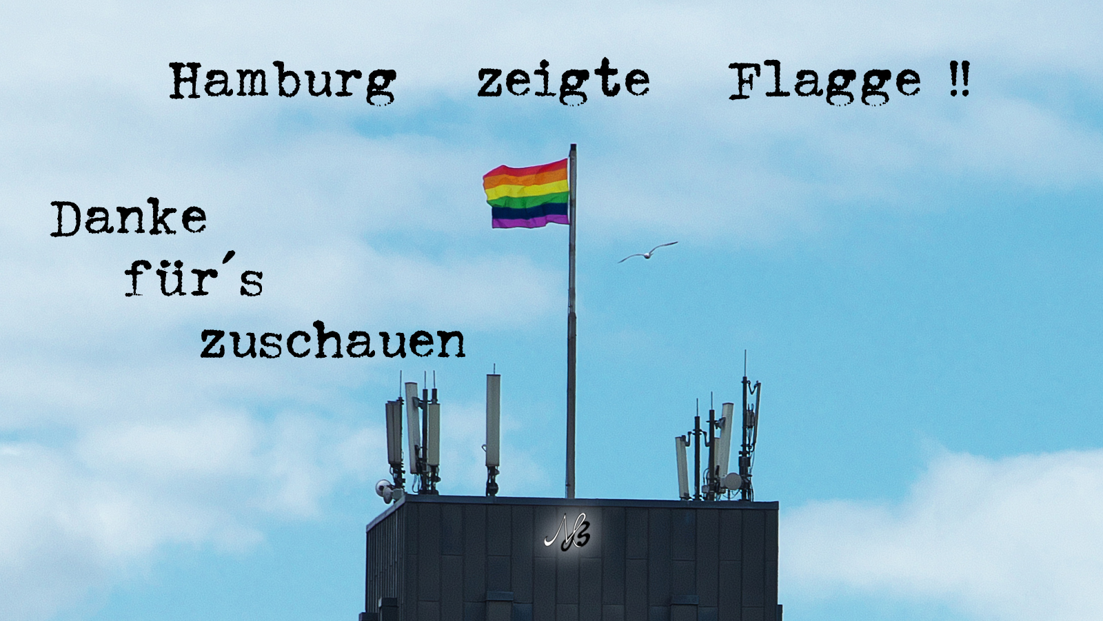 Mehr über den Artikel erfahren Hamburg zeigt Flagge